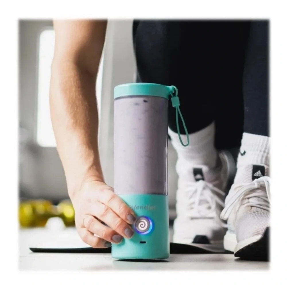 2 BlendJet Portable Blenders in Teal and Black